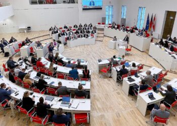 AfD-Antrag zur Auflösung des Landtags in Brandenburg gescheitert 2 Sitzung des Brandenburger Landtags (Archiv)