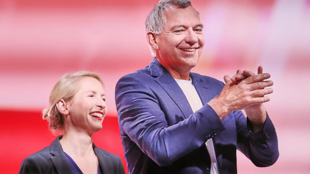 Ines Schwerdtner und Jan van Aken (Archiv)