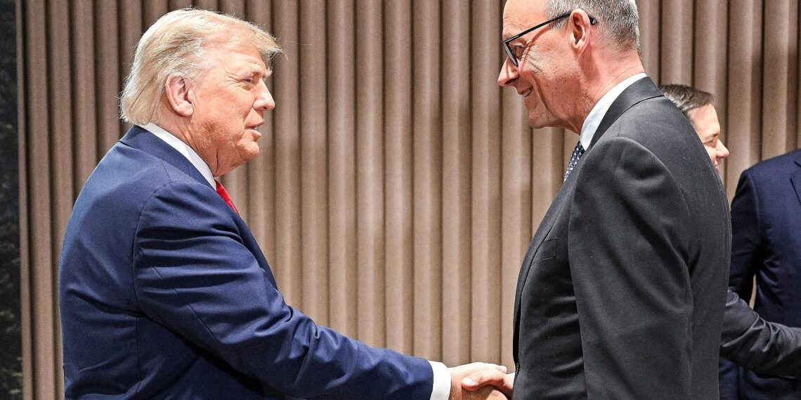 Donald Trump und Friedrich Merz (Archiv)