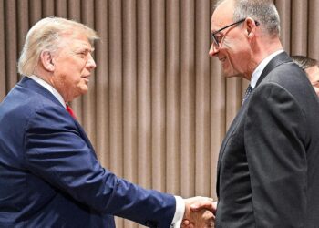 Donald Trump und Friedrich Merz (Archiv)