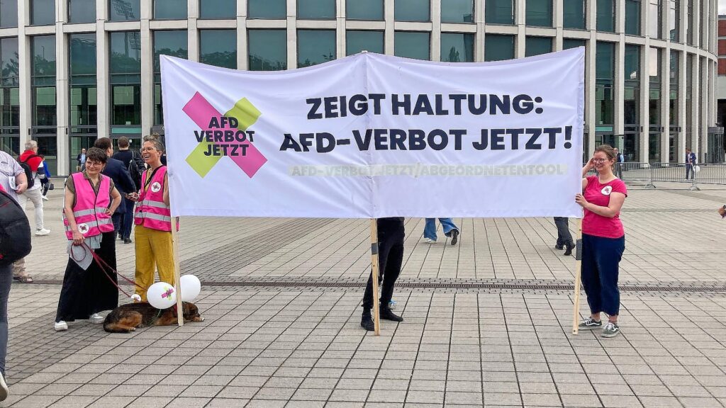 Protest für AfD-Verbot (Archiv)
