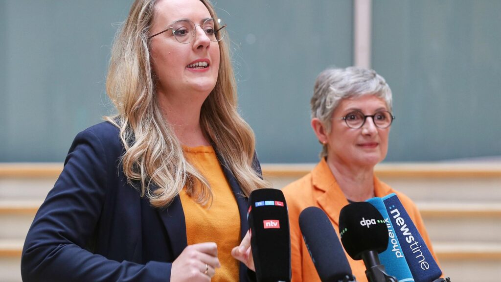 Katharina Dröge und Britta Haßelmann (Archiv)