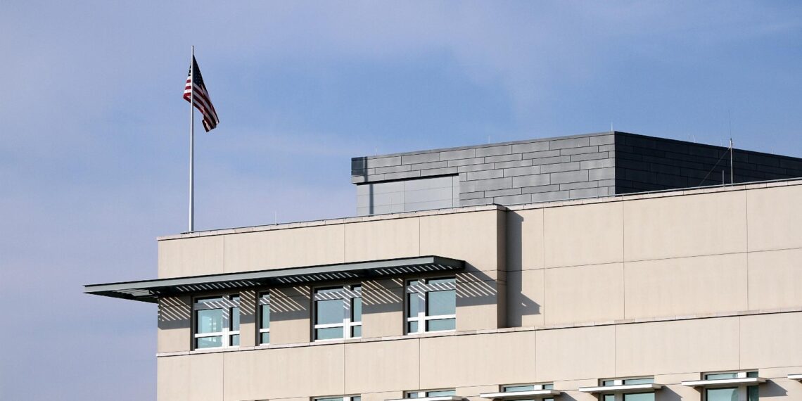 US-Botschaft warnt Klingbeil vor neuem Streaming-Gesetz 1 US-Botschaft in Berlin (Archiv)