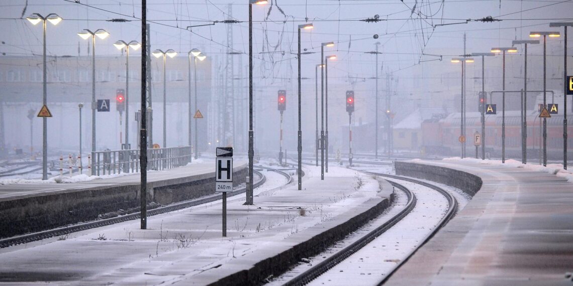 Winter bei der Deutschen Bahn (Archiv)