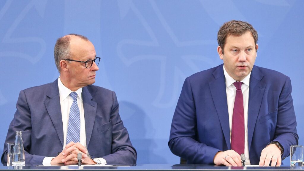 Friedrich Merz und Lars Klingbeil (Archiv)