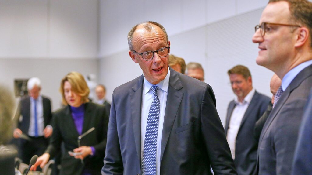 Friedrich Merz und Jens Spahn (Archiv)