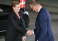 Dänemark, Deutschland und andere Länder stellen sich USA entgegen 10 Mette Frederiksen und Friedrich Merz (Archiv)
