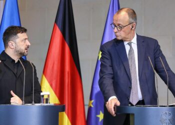 Wolodymyr Selenskyj und Friedrich Merz (Archiv)