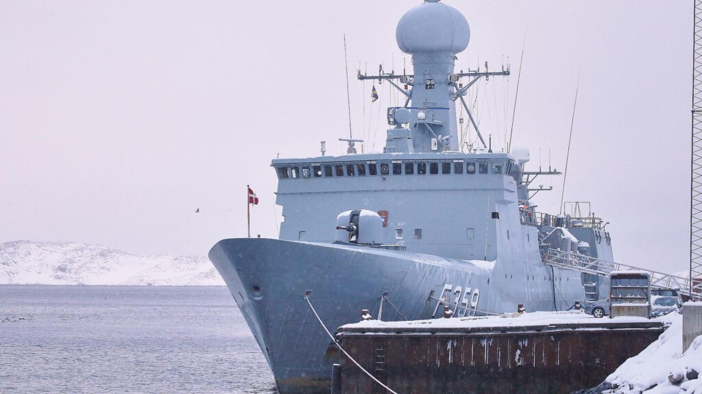 Dänisches Kriegsschiff in Grönland (Archiv)