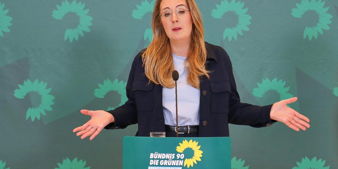 Grüne halten sich Klage gegen Bundeshaushalt offen 1 Katharina Dröge (Archiv)