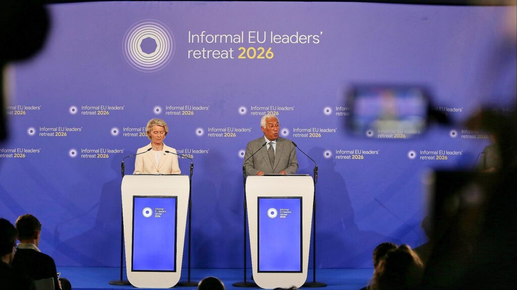 Ursula von der Leyen und Antonio Costa am 12.02.2026