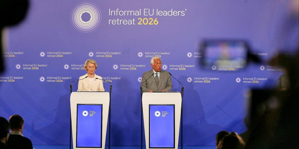 Ursula von der Leyen und Antonio Costa am 12.02.2026