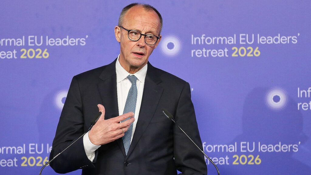 Friedrich Merz am 12.02.2026