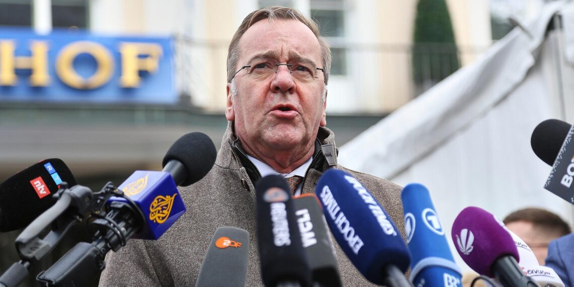 Pistorius sieht ukrainische Front "festgefahren" 1 Boris Pistorius am 13.02.2026