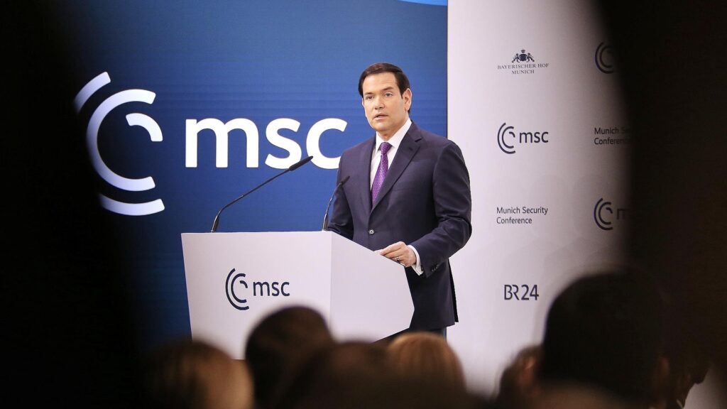 Marco Rubio am 14.02.2026