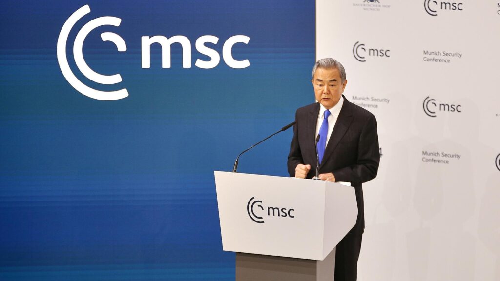 Widerspruch zu Rubio: Chinas Außenminister fordert Stärkung der UN 11 Wang Yi am 14.02.2026