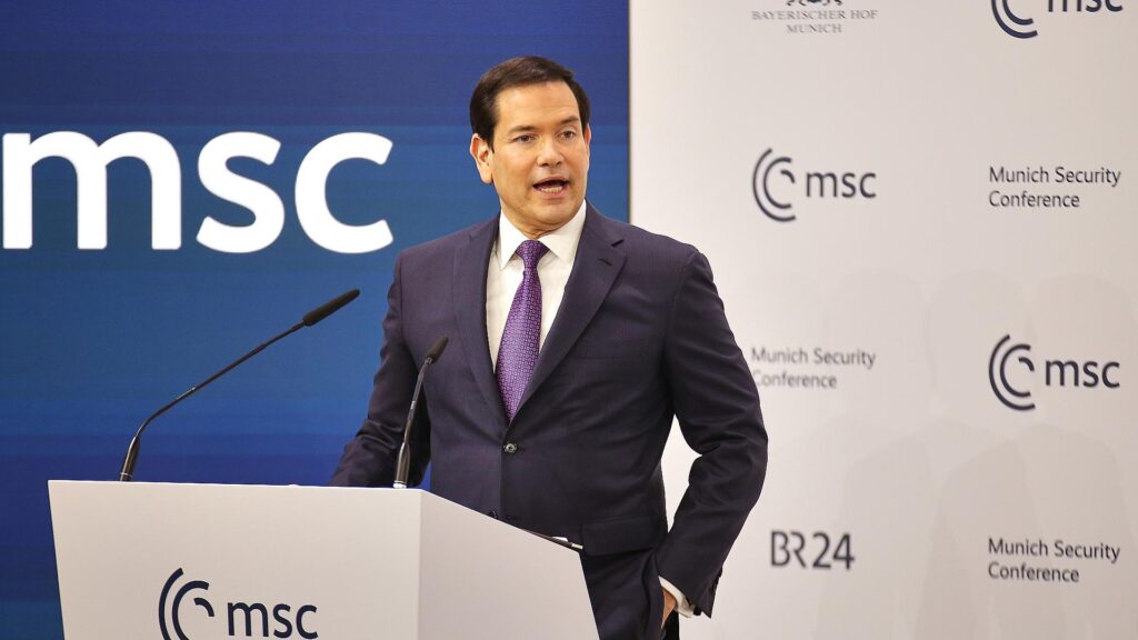 Marco Rubio am 14.02.2026