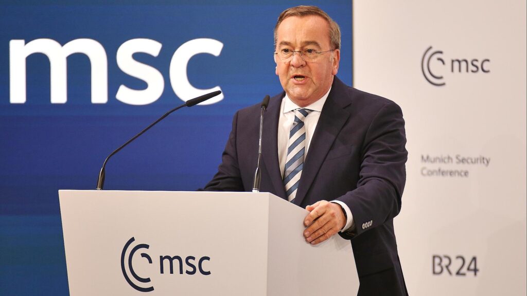 Boris Pistorius am 14.02.2026