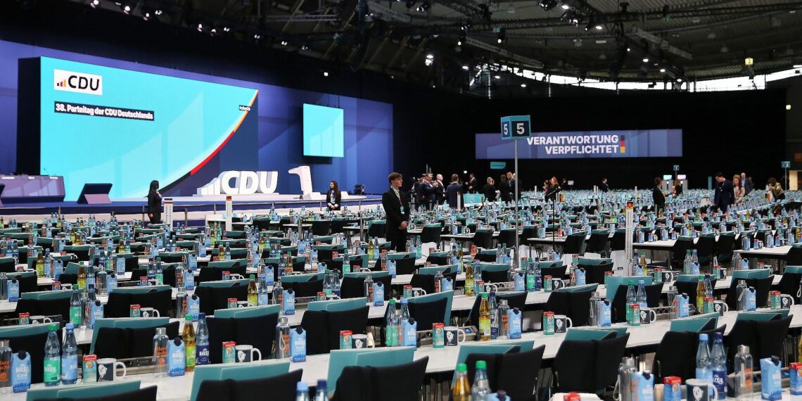 CDU-Parteitag startet - Merz erwartet "wegweisende Entscheidungen" 1 CDU-Bundesparteitag am 20.02.2026