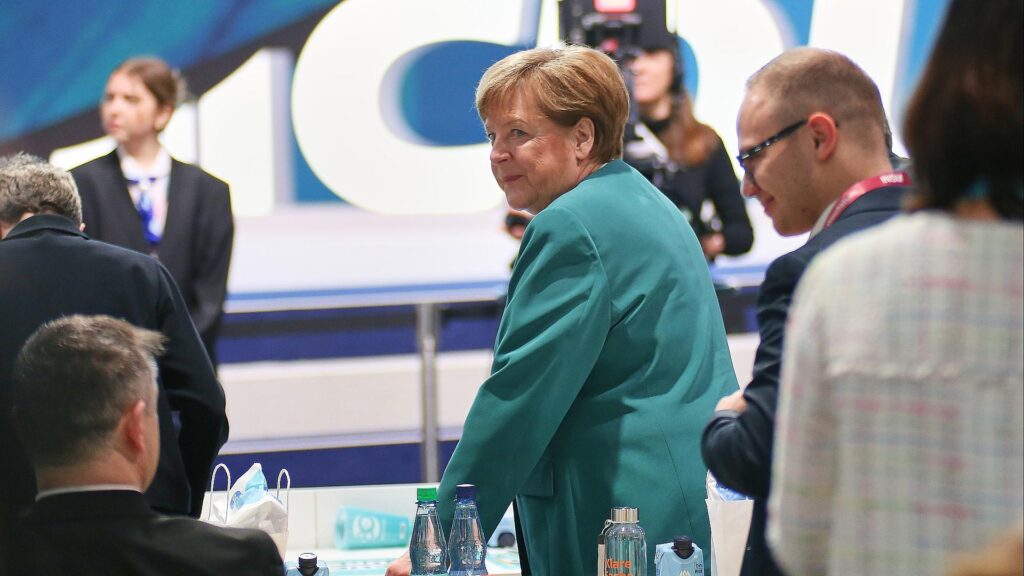 Umfrage: Mehrheit will Merkel nicht als Bundespräsidentin 13 Angela Merkel am 20.02.2026