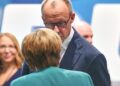 Merz sieht Parteitagsbesuch von Angela Merkel als "Bereicherung" 8 Angela Merkel und Friedrich Merz am 20.02.2026