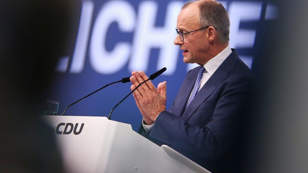 Merz räumt zu große Versprechungen ein 12 Friedrich Merz am 20.02.2026