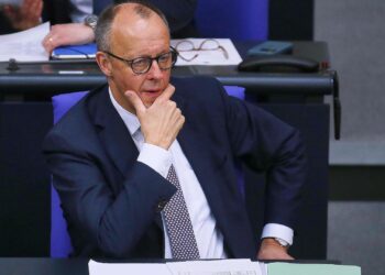 Bundesregierung vorab über Militärschlag gegen den Iran informiert 2 Friedrich Merz am 27.02.2026