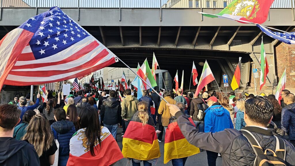Demo für Regime-Wechsel im Iran am 28.02.2026