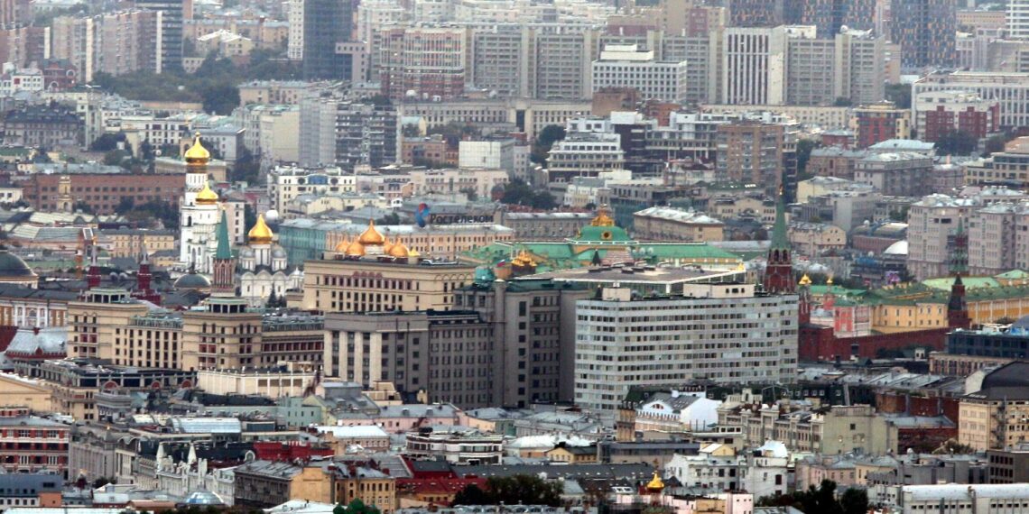 Blick über Moskau mit dem Kreml (Archiv)