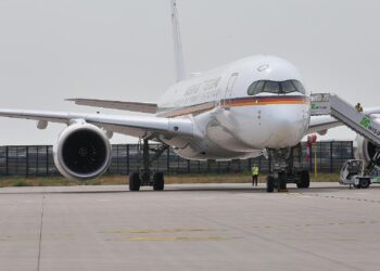 Merz reist nächste Woche nach China - Fokus auf Wettbewerbsthemen 2 Flugzeug der Flugbereitschaft (Archiv)
