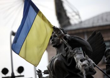 Ukraine-Gespräche in Abu Dhabi werden am Mittwoch fortgesetzt 2 Flagge der Ukraine (Archiv)