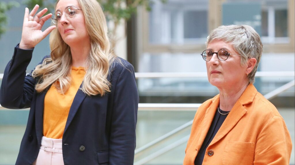 Katharina Dröge und Britta Haßelmann (Archiv)