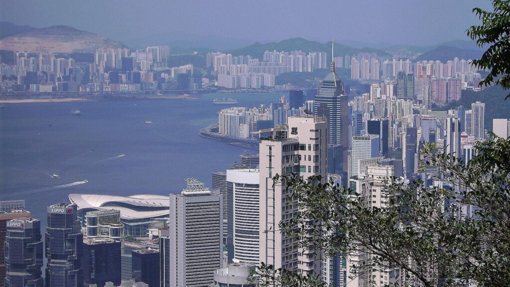 Blick über Hongkong (Archiv)