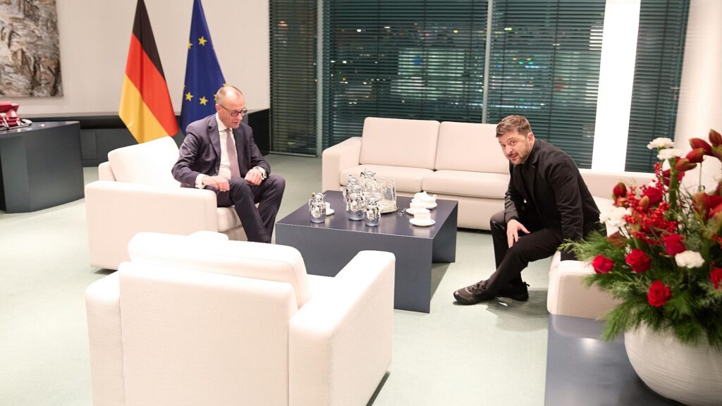 Friedrich Merz und Wolodymyr Selenskyj (Archiv)