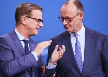 Carsten Linnemann und Friedrich Merz (Archiv)