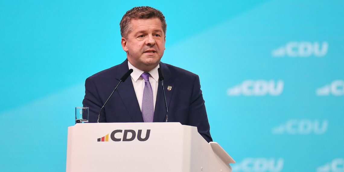 Schulze will Wahlkampf in Sachsen-Anhalt auf sich zuschneiden 1 Sven Schulze (Archiv)