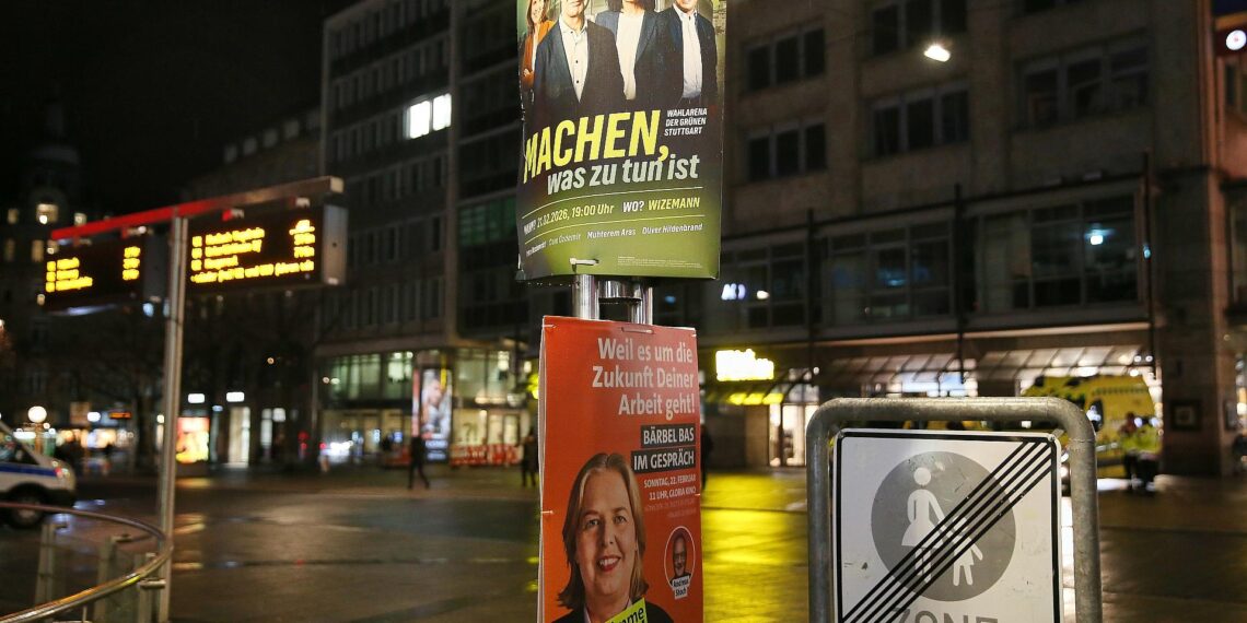 Wahlplakate zur Landtagswahl in Baden-Württemberg (Archiv)