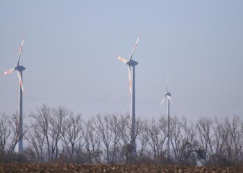 Günther fordert in Energiekrise Fokus auf Erneuerbare 2 Windräder (Archiv)