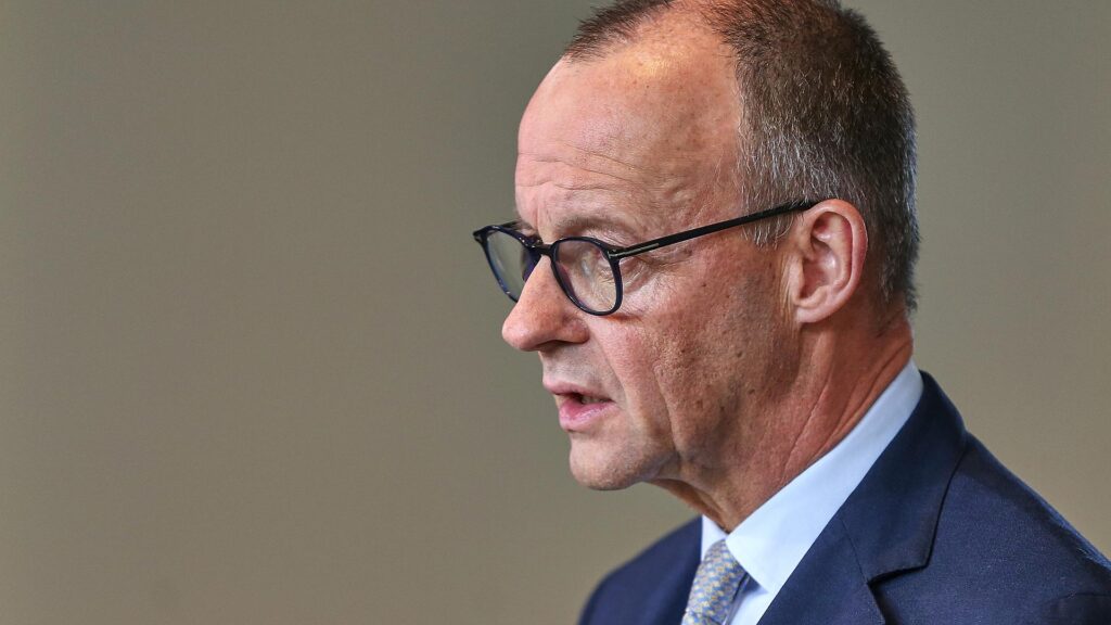 Merz: "Die Vereinigten Staaten respektieren Deutschland" 14 Friedrich Merz im März 2026