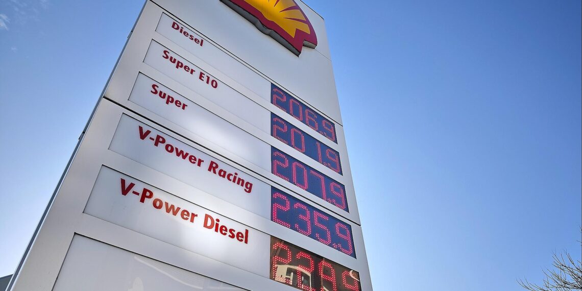 Shell-Tankstelle am 04.03.2026