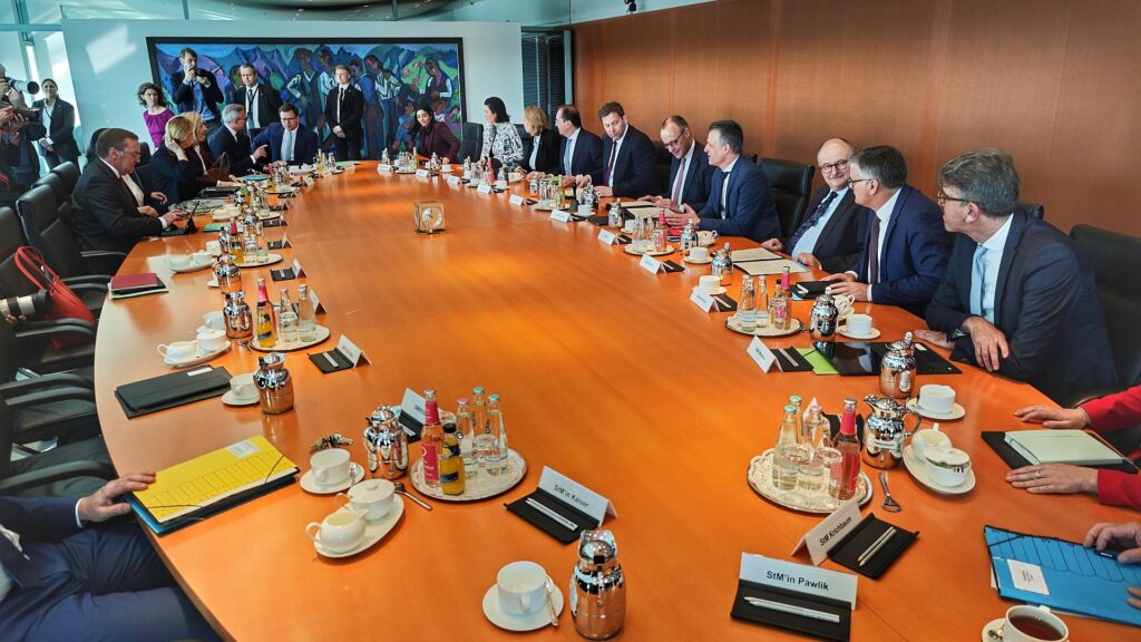 Merz bei Kabinettssitzung am 04.03.2026