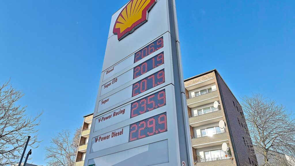 Shell-Tankstelle (Archiv)