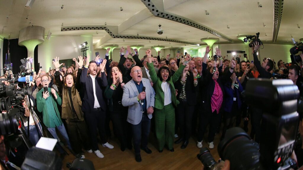 Grünen-Reaktion auf 18-Uhr-Prognose am 08.03.2026