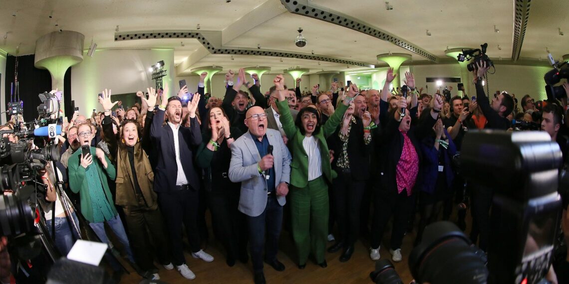 Grünen-Reaktion auf 18-Uhr-Prognose am 08.03.2026