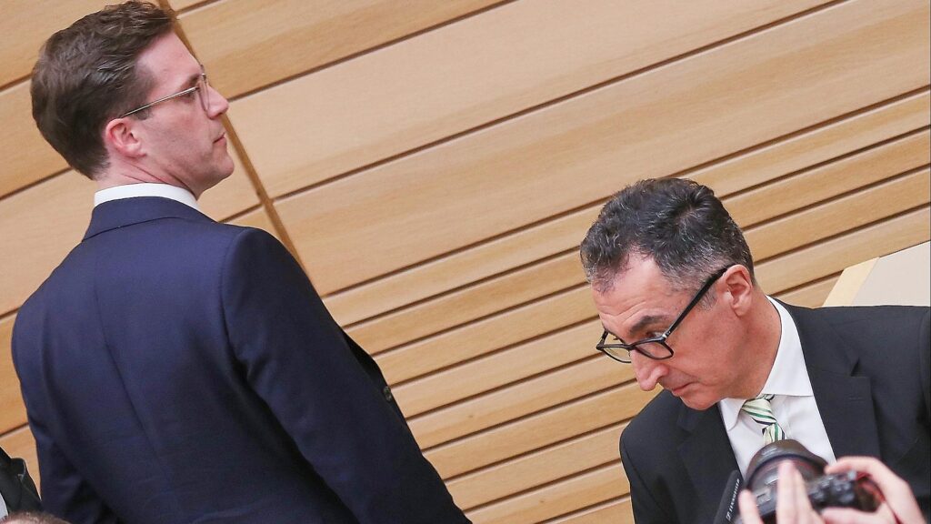 Manuel Hagel und Cem Özdemir am 08.03.2026