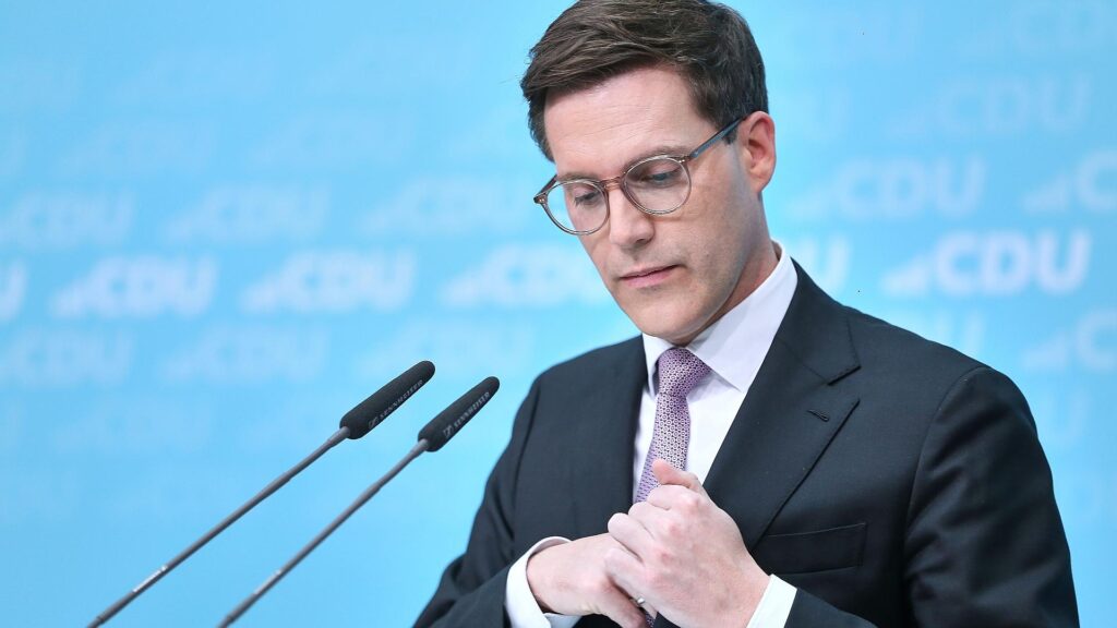 Dröge stellt sich im Streit um Hagel-Video vor Fraktionskollegin 3 Manuel Hagel am 09.03.2026