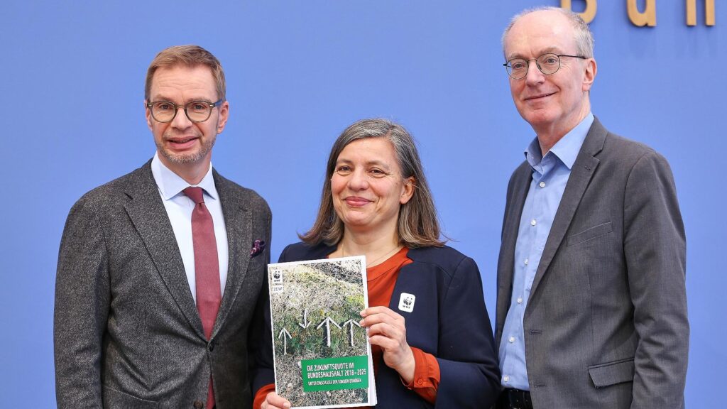 "Zukunftsquote" des Bundeshaushalts erreicht neuen Höchststand 15 Vorstellung Zukunftsquote 2025 am 12.03.2026