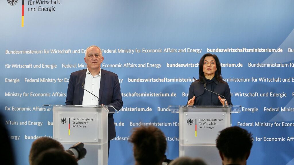 Jürgen Kerner und Katherina Reiche am 13.03.2026