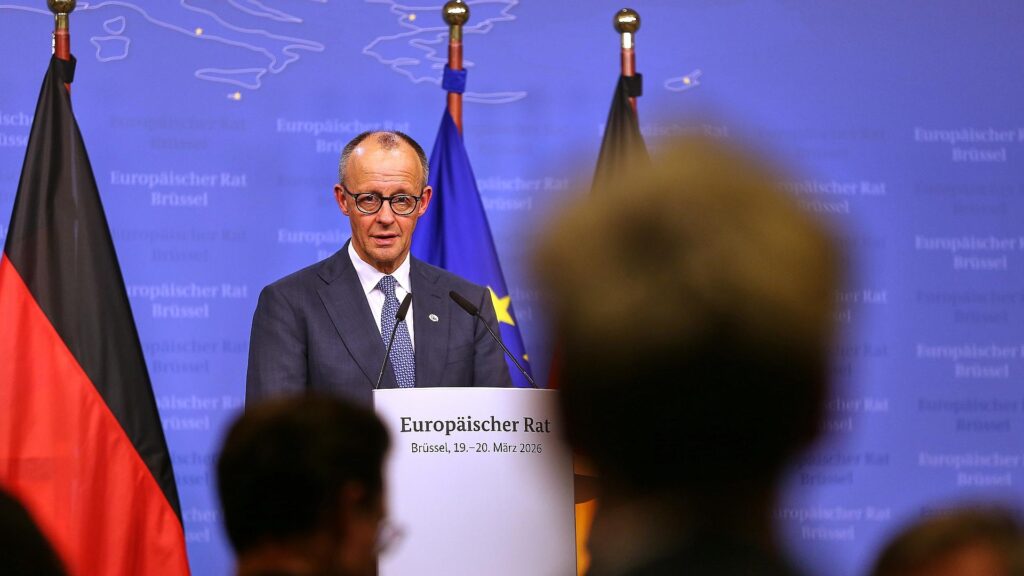 Friedrich Merz am 20.03.2026