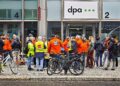 Gewerkschaft mit Streik bei dpa zufrieden 10 Streik bei der dpa am 20.03.2026